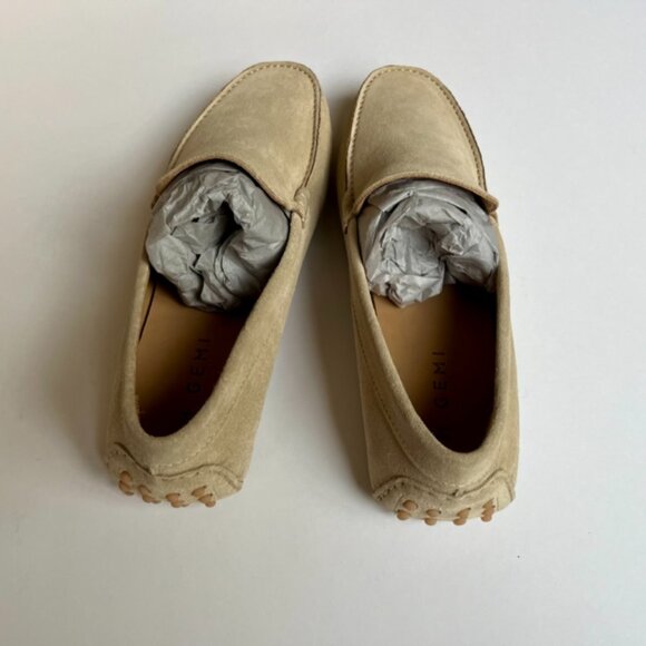 Mens M. Gemi NIB Felize Uomo EU 42.5 US 9.5 Latte Loafers Drivers Shoes main image 5